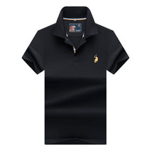 Laden Sie das Bild in den Galerie-Viewer, Brand New Fashion Men Polo Shirts 2018 Summer Luxury horse embroidery Breathable Camisa Masculina Soft Cotton solid Polo Men