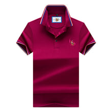 Laden Sie das Bild in den Galerie-Viewer, Brand New Fashion Men Polo Shirts 2018 Summer Luxury horse embroidery Breathable Camisa Masculina Soft Cotton solid Polo Men