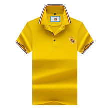 Laden Sie das Bild in den Galerie-Viewer, Brand New Fashion Men Polo Shirts 2018 Summer Luxury horse embroidery Breathable Camisa Masculina Soft Cotton solid Polo Men