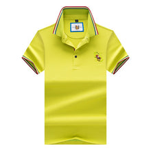 Laden Sie das Bild in den Galerie-Viewer, Brand New Fashion Men Polo Shirts 2018 Summer Luxury horse embroidery Breathable Camisa Masculina Soft Cotton solid Polo Men