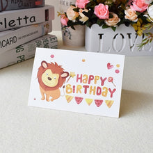 Cargar imagen en el visor de la galería, 3D Pop UP Cards Birthday Card for Girl Kids Wife Husband Birthday Cake Greeting Card Postcards Gifts Card with Envelope Stickers