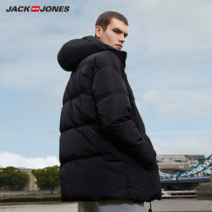 JackJones Men's Winter Hooded Duck Down Jacket Male Casual fashion Coat 2019 Brand New Menswear 218312531