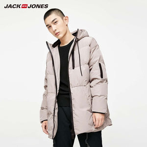JackJones Men's Winter Hooded Duck Down Jacket Male Casual fashion Coat 2019 Brand New Menswear 218312531