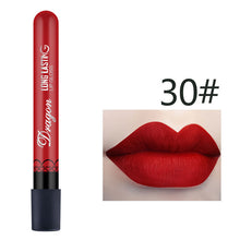 Cargar imagen en el visor de la galería, Best Selling Waterproof Lipstick Sexy Vampire lip stick matte velvet lipsticks Red lips color 28 color ladies Makeup cosmetics