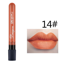 गैलरी व्यूवर में इमेज लोड करें, Best Selling Waterproof Lipstick Sexy Vampire lip stick matte velvet lipsticks Red lips color 28 color ladies Makeup cosmetics