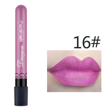 Carica l&#39;immagine nel visualizzatore di Gallery, Best Selling Waterproof Lipstick Sexy Vampire lip stick matte velvet lipsticks Red lips color 28 color ladies Makeup cosmetics