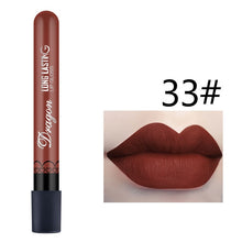 Load image into Gallery viewer, Best Selling Waterproof Lipstick Sexy Vampire lip stick matte velvet lipsticks Red lips color 28 color ladies Makeup cosmetics
