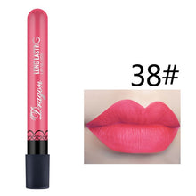 Laden Sie das Bild in den Galerie-Viewer, Best Selling Waterproof Lipstick Sexy Vampire lip stick matte velvet lipsticks Red lips color 28 color ladies Makeup cosmetics