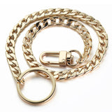 40cm Key Chains Metal Wallet Belt Chain Trousers Hipster Pants Hip Hop Rock Punk Street Keyring Anti-lost Keychain Men K404