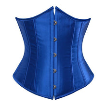 Carica l&#39;immagine nel visualizzatore di Gallery, SEXY Gothic Underbust Corset and Waist cincher Bustiers Top Workout Shape Body Belt Plus size Lingerie S-6XL