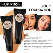 गैलरी व्यूवर में इमेज लोड करें, Huration Foundation Makeup Liquid Concealer Nourishing Foundation Thorough Whitening Cosmetic Face Cream Professional Concealer