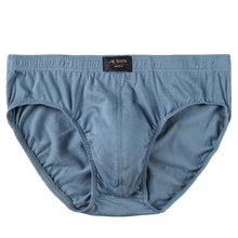 Laden Sie das Bild in den Galerie-Viewer, VDOGRIR M-5XL Sexy Men&#39;s Briefs Seamless Thongs Cotton Low Waist Underpants Underwear Men Lingerie Comfortable Femme Mens Pants