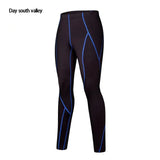 2019 winter for Men rash guard kit   Men Long Sleeve T-Shirt + trousers   MMA Compressed Clothing thermal underwear Men  S-XXXL