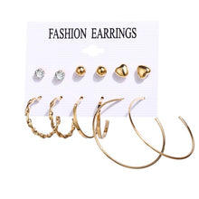 Cargar imagen en el visor de la galería, 17KM Tassel Acrylic Earrings For Women Bohemian Earrings Set Big Geometric Drop Earring 2019 Brincos Female DIY Fashion Jewelry