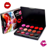 15 Color Lipsloss Palette Waterproof Long Lasting Beauty Lipstick Diamond Glitter Lip gloss Makeup Cosmetic Beauty Lipsticks