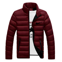 Carica l&#39;immagine nel visualizzatore di Gallery, 2019 New Winter Jackets Parka Men Autumn Winter Warm Outwear Brand Slim Mens Coats Casual Windbreaker Quilted Jackets Men XS-4XL