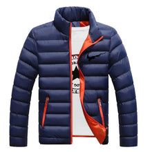 Carica l&#39;immagine nel visualizzatore di Gallery, 2019 New Winter Jackets Parka Men Autumn Winter Warm Outwear Brand Slim Mens Coats Casual Windbreaker Quilted Jackets Men XS-4XL