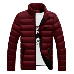 2019 New Winter Jackets Parka Men Autumn Winter Warm Outwear Brand Slim Mens Coats Casual Windbreaker Quilted Jackets Men XS-4XL