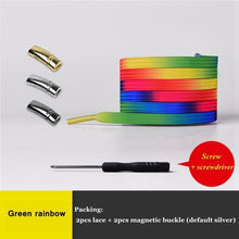 Laden Sie das Bild in den Galerie-Viewer, New Magnetic ShoeLaces Elastic Locking ShoeLace Special Creative No Tie Shoes lace Kids Adult Unisex Sneakers Laces strings