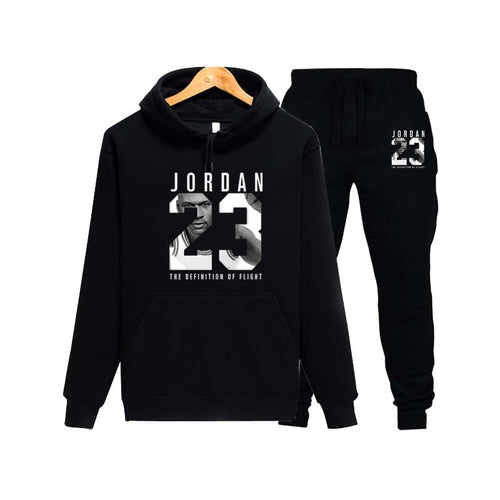 Autumn comfort Jordan 23 sportswear sweatshirt men's hoodie and sweatpants fashion jogger men's suit spring street sportswear jo