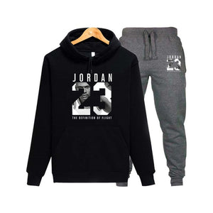 Autumn comfort Jordan 23 sportswear sweatshirt men's hoodie and sweatpants fashion jogger men's suit spring street sportswear jo