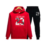 Autumn comfort Jordan 23 sportswear sweatshirt men's hoodie and sweatpants fashion jogger men's suit spring street sportswear jo