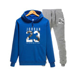 Autumn comfort Jordan 23 sportswear sweatshirt men's hoodie and sweatpants fashion jogger men's suit spring street sportswear jo