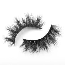 गैलरी व्यूवर में इमेज लोड करें, Morwalendi 3D mink lashes Mink eyelashes False Eyelashes Super Fluffy reusable Crisscross cilios Glamorous for dramatic makeup