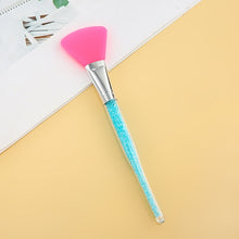 Charger l&#39;image dans la galerie, 2019 Hot Sale Silicone Face Mask Brush for Facials Hairless Applicator Tools Rhinestone Handle