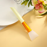 2019 Hot Sale Silicone Face Mask Brush for Facials Hairless Applicator Tools Rhinestone Handle
