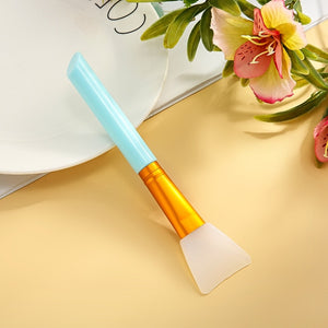 2019 Hot Sale Silicone Face Mask Brush for Facials Hairless Applicator Tools Rhinestone Handle