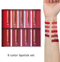 Charger l&#39;image dans la galerie, Cellacity matte Lipstick Set 12pcs/lot Waterproof Nutritious Velvet lip stick Red Tint Nude batom women fashion lips makeup set