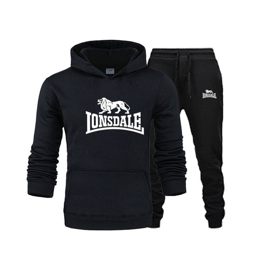 Brand Clothing Men's Casual Sweatshirts Pullover Cotton Men tracksuit Hoodies Two Piece +Pants Sport Shirts Autumn Winter Set