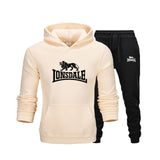 Brand Clothing Men's Casual Sweatshirts Pullover Cotton Men tracksuit Hoodies Two Piece +Pants Sport Shirts Autumn Winter Set
