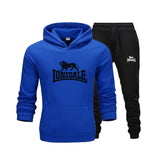 Brand Clothing Men's Casual Sweatshirts Pullover Cotton Men tracksuit Hoodies Two Piece +Pants Sport Shirts Autumn Winter Set