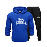 Brand Clothing Men's Casual Sweatshirts Pullover Cotton Men tracksuit Hoodies Two Piece +Pants Sport Shirts Autumn Winter Set