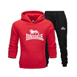 Brand Clothing Men's Casual Sweatshirts Pullover Cotton Men tracksuit Hoodies Two Piece +Pants Sport Shirts Autumn Winter Set