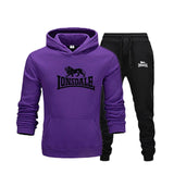 Brand Clothing Men's Casual Sweatshirts Pullover Cotton Men tracksuit Hoodies Two Piece +Pants Sport Shirts Autumn Winter Set