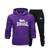 Brand Clothing Men's Casual Sweatshirts Pullover Cotton Men tracksuit Hoodies Two Piece +Pants Sport Shirts Autumn Winter Set