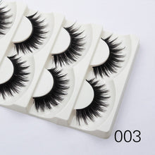 Charger l&#39;image dans la galerie, 5Pairs 3D Faux Mink Hair False Eyelashes Natural/Thick Long Eye Lashes Wispy Fluffy Lashes  Makeup Beauty Extension Tools