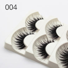 Load image into Gallery viewer, 5Pairs 3D Faux Mink Hair False Eyelashes Natural/Thick Long Eye Lashes Wispy Fluffy Lashes  Makeup Beauty Extension Tools