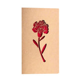 Happy Birthday Gift Postcard Retro Envelope 3D Pop-up Greeting Card Paper Origami Handmade Valentine\'s Day Cutting