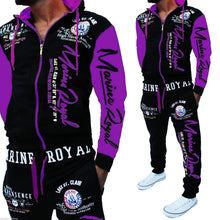 Load image into Gallery viewer, Gentlemen Ladies Tracksuit Jogging Pants Jacket Pants Fitness Matching Arms Hip Hop Streetwear Casual Fashion Male Sets