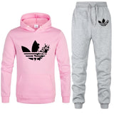 2020 Hoodies Men's Thicken Clothes Winter Sweatshirt Men+Jogger Pants Men Casual Trousers Men Gyms Bodybuilding Track Pants