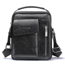 Carica l&#39;immagine nel visualizzatore di Gallery, Laamei New  Bag For Men  Leather Shoulder Bag Male Travel Casual Small Flap Men Crossbody Retro Design Handbags bolsa feminina