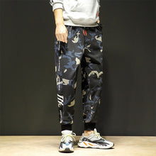 Load image into Gallery viewer, Mens Pants Fashions Men 2019 Autumn New Trend Casual Blue Camouflage Men&#39;s Wild Trend Casual Pants