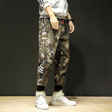 Load image into Gallery viewer, Mens Pants Fashions Men 2019 Autumn New Trend Casual Blue Camouflage Men&#39;s Wild Trend Casual Pants