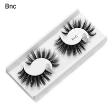 Carica l&#39;immagine nel visualizzatore di Gallery, 1/2Pair Dual Magnetic False Eyelashes On Magnets Natural Lashes Extension Tools Reusable Fake Eye Lashes Glue-free Beauty Makeup