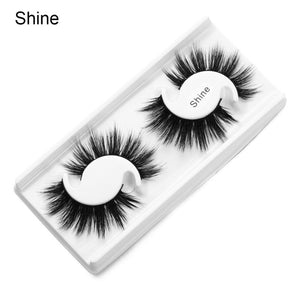 1/2Pair Dual Magnetic False Eyelashes On Magnets Natural Lashes Extension Tools Reusable Fake Eye Lashes Glue-free Beauty Makeup