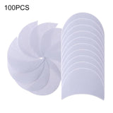 100pcs/50pairs Eyeshadow Shields Under Eye Patches Disposable Eye Shadow Makeup Protector Stickers Pads Eyes Makeup Application